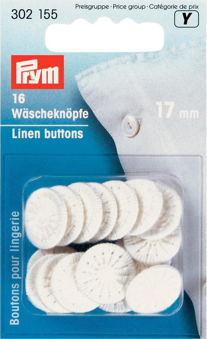 Prym Linen Covered Buttons